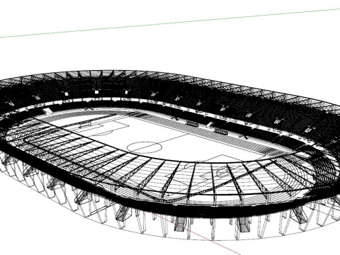 Football Stadium 3Dモデル