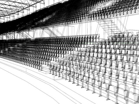 Football Stadium 3Dモデル