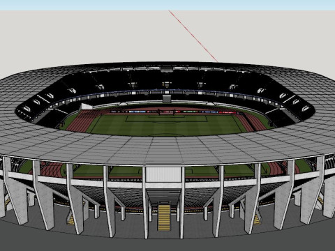 Football Stadium 3Dモデル