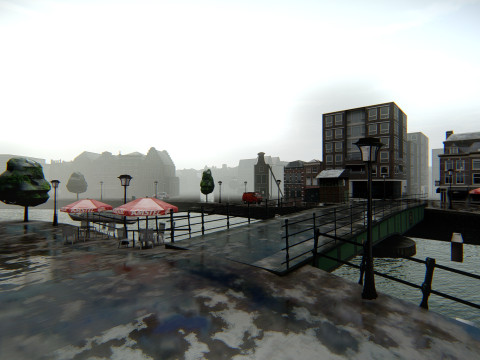 Haarlem City Netherlands Model 3D