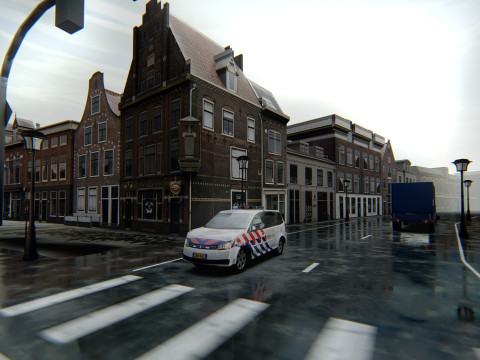 Haarlem City Netherlands Model 3D
