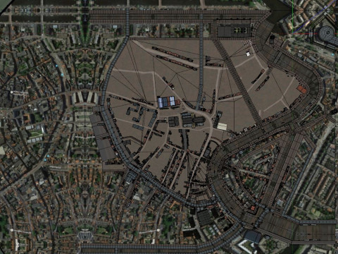 Haarlem City Netherlands Model 3D