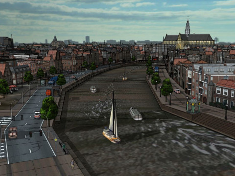 Haarlem City Netherlands Model 3D