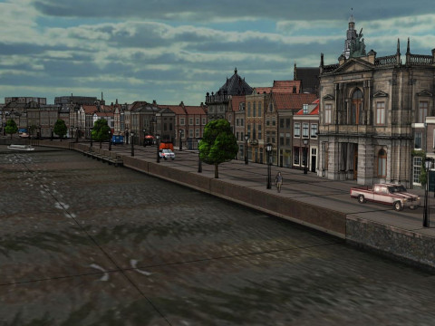 Haarlem City Netherlands Model 3D