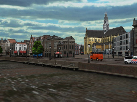 Haarlem City Netherlands Model 3D