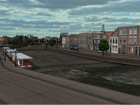 Haarlem City Netherlands Model 3D