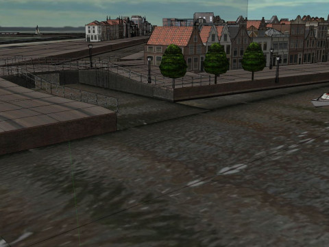 Haarlem City Netherlands Model 3D