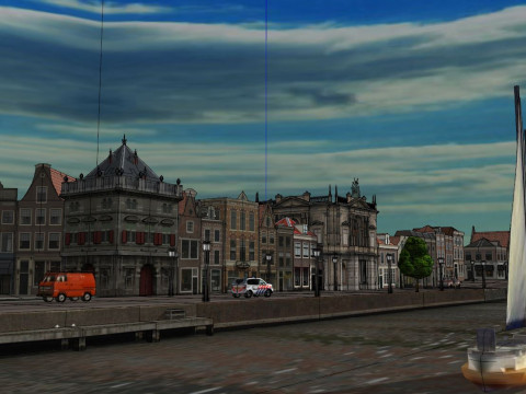 Haarlem City Netherlands Model 3D