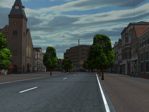 Haarlem City Netherlands Model 3D
