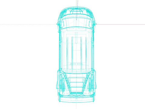 Van Sci-Fi Concept 3D 模型