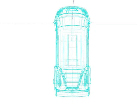 Van Sci-Fi Concept 3D Model