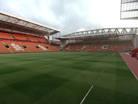 Anfield Stadium 3D Model