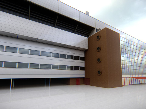 Anfield Stadium 3D Model