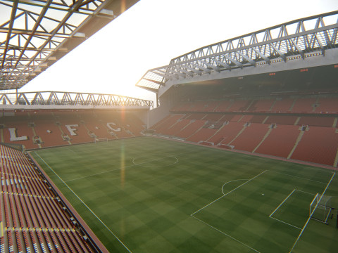 Anfield Stadium 3D Model