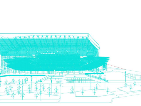 Anfield Stadium 3D Model