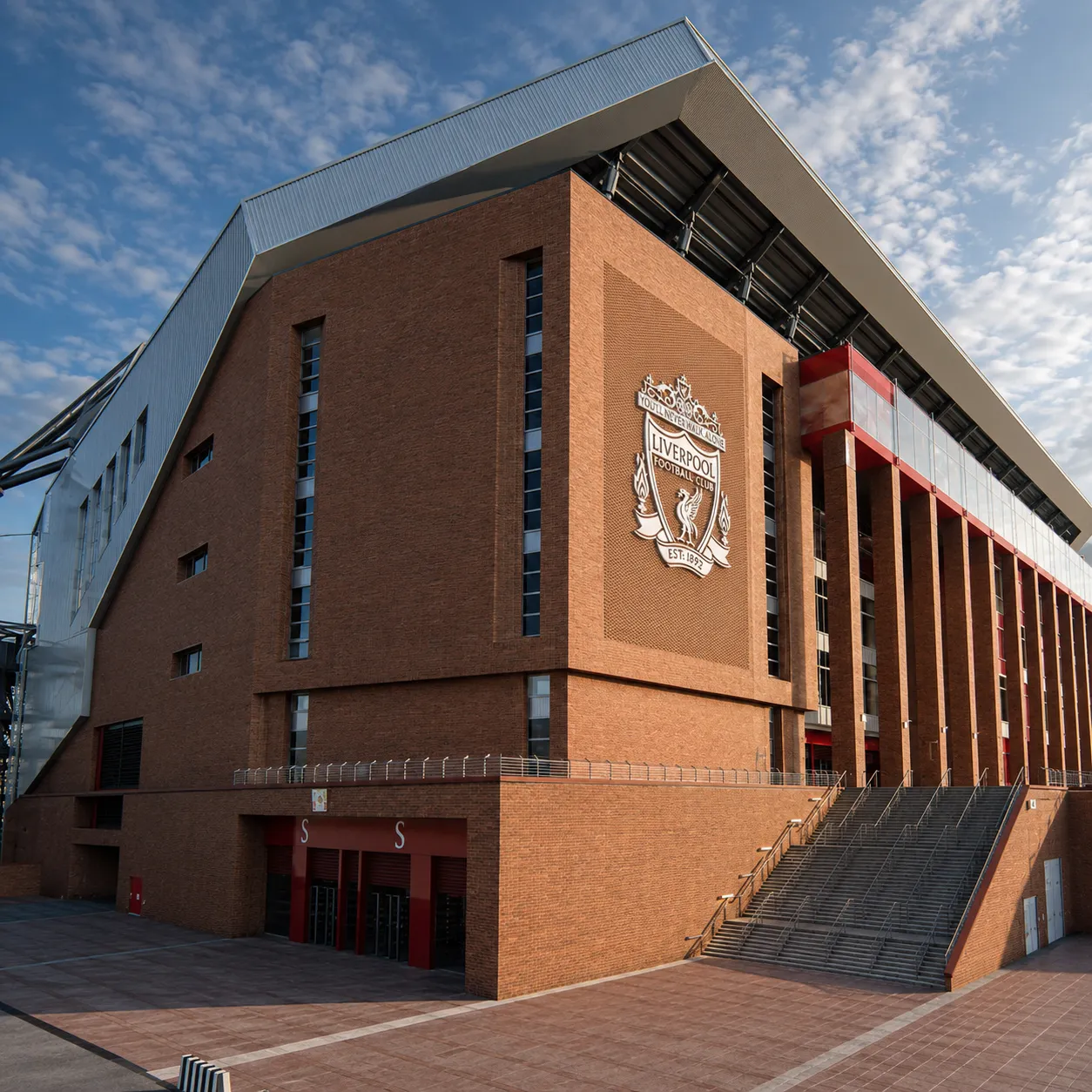 Anfield Stadium 3D Model .c4d .max .obj .3ds .fbx .stl .blend 