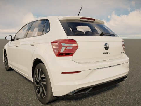 Volkswagen Polo 2024 3D Модель
