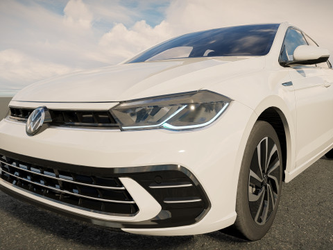 Volkswagen Polo 2024 3D Модель
