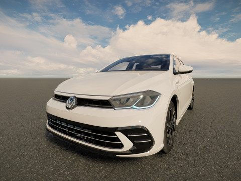 Volkswagen Polo 2024 3D Модель