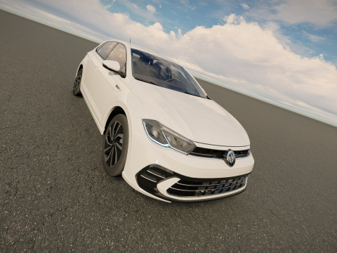 Volkswagen Polo 2024 3D Модель