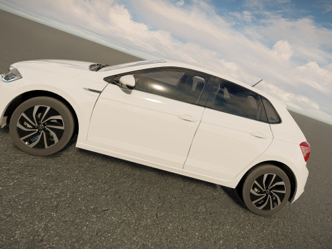 Volkswagen Polo 2024 3D Модель