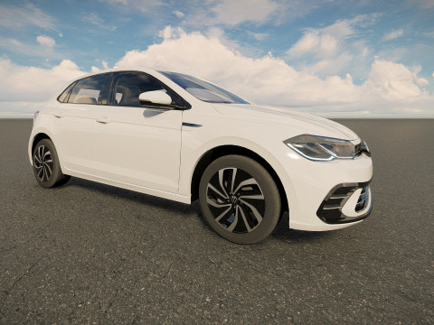 Volkswagen Polo 2024 3D Модель