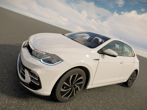 Volkswagen Polo 2024 3D Модель