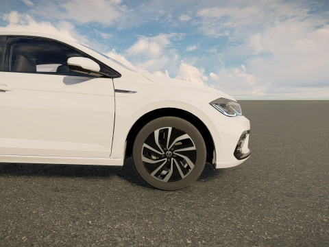 Volkswagen Polo 2024 3D Модель