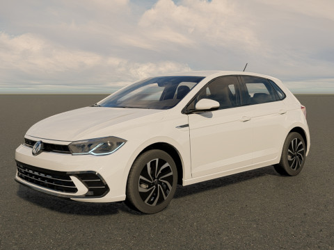Volkswagen Polo 2024 3D Модель