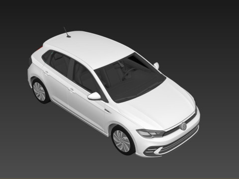 Volkswagen Polo 2024 3D Модель