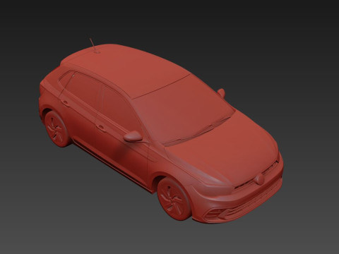 Volkswagen Polo 2024 3D Модель