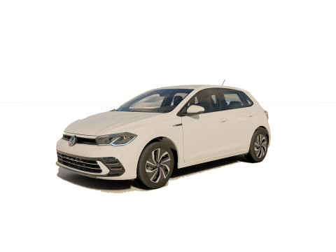 Volkswagen Polo 2024 3D 模型