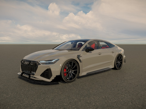 Audi RS7 Sportback Modelo 3D