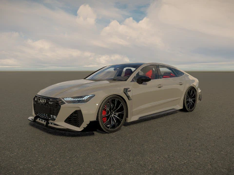 Audi RS7 Sportback 3D Model