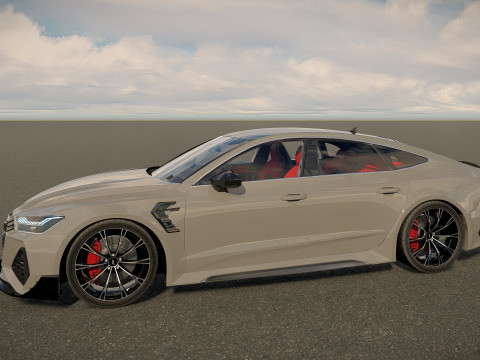 Audi RS7 Sportback Modelo 3D