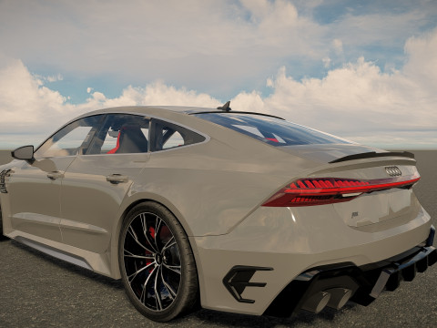 Audi RS7 Sportback Modelo 3D