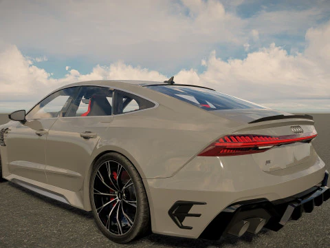 Audi RS7 Sportback 3D Model
