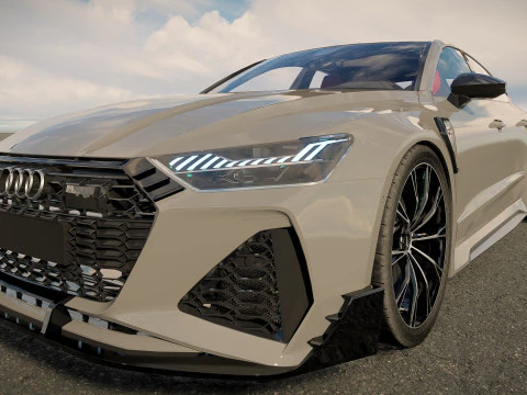 Audi RS7 Sportback 3D Model