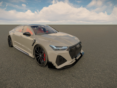 Audi RS7 Sportback Modelo 3D