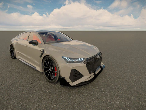 Audi RS7 Sportback 3D Model