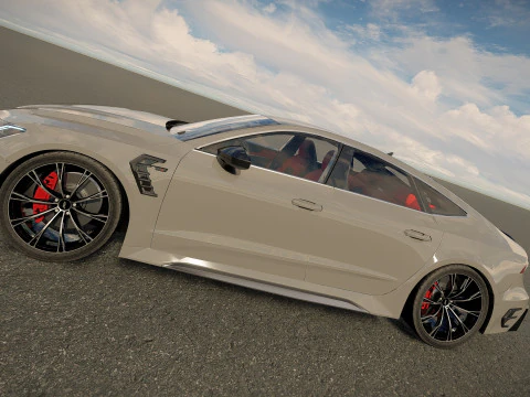 Audi RS7 Sportback 3D Model