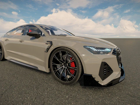 Audi RS7 Sportback 3D Model