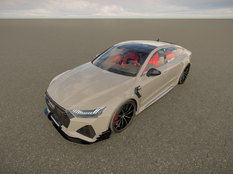 Audi RS7 Sportback Modelo 3D