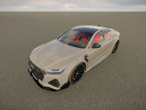 Audi RS7 Sportback 3D Model
