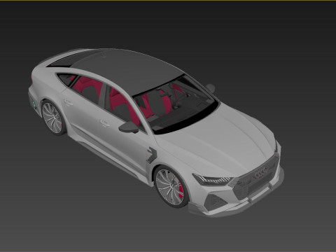 Audi RS7 Sportback Modelo 3D