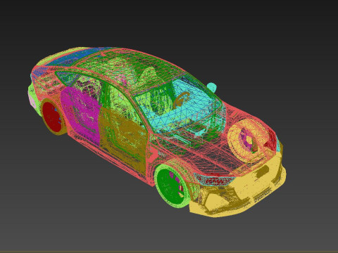 Audi RS7 Sportback Modelo 3D