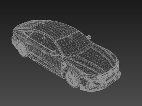 Audi RS7 Sportback Modelo 3D