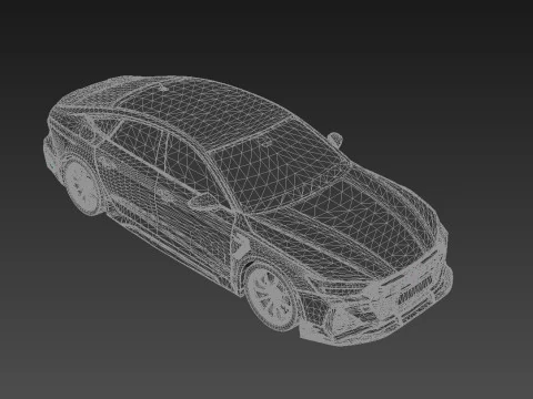 Audi RS7 Sportback 3D Model