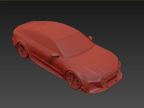 Audi RS7 Sportback 3D Model