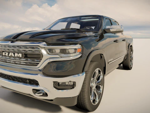 Dodge RAM 1500 2024 3D Model